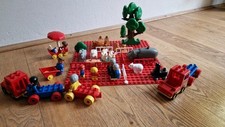 Lego Duplo Zoo Tierpark Bauplatte 38x38 Nilpferd Löwe Eisbär Robbe Pferd 