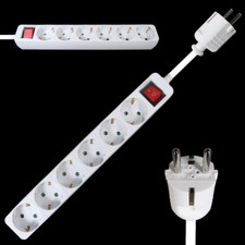 6 Compartment Power Strip with