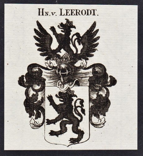 Leerodt wappen coat arms - wappen,