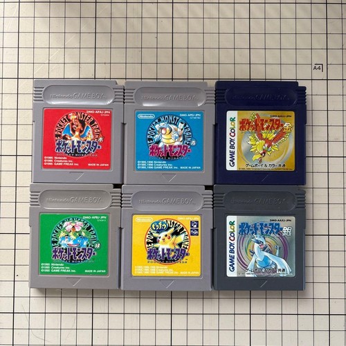 Pokemon game boy lot - 6, rot