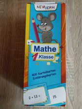 Lernkarteikarten Mathe 1. Klasse 