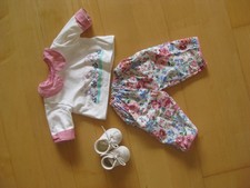 Corolle Puppenkleidung  50 - 52 cm und passende Schuhe  Zapf  Colette Turnschuhe