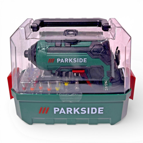 Parkside akkuschrauber set - 4v, akkuschrauber-