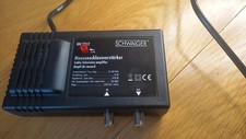 Schwaiger Kabelanschluss-Verstärker 18dB DVB-T UKW DAB+ BAND III  BN2212
