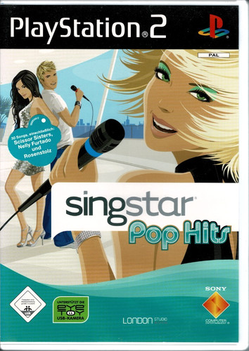 Singstar pop hits sony - singstar, (sony