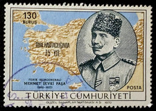 TÜRKEI 1970 Mi2178 Karte