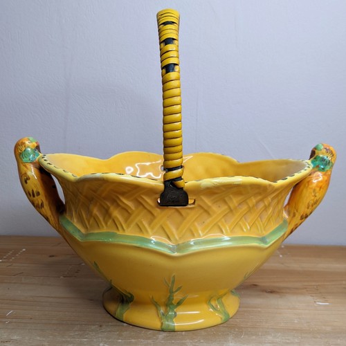 Art deco burleigh ware papagei - art,