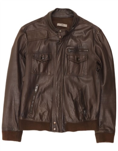 Zen herren bomber - herren, lederjacke