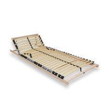 Lattenrost 140x200 90x200 100x200 7 Zonen verstellbares Kopfteil aus Buchenholz