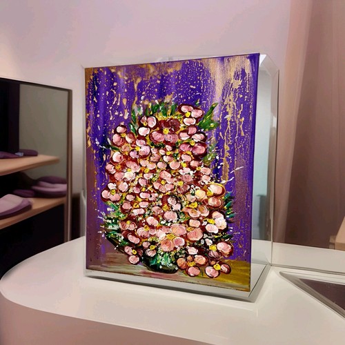 Acrylbild abstrakt unikat - acrylbild,
