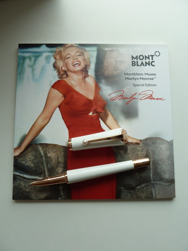 Montblanc muses marilyn monroe - montblanc,