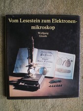 Vom Lesestein zum Elektronenmikroskop - DDR Buch Mikroskop Mikroskopieren Gesch.