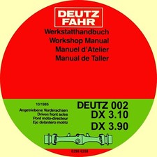Werkstatthandbuch Deutz Fahr