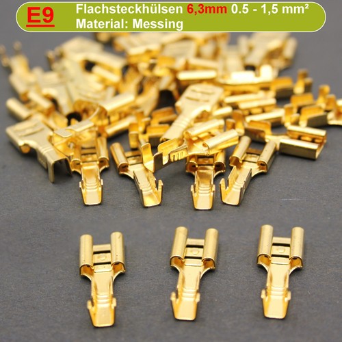 Flachstecker flachsteckhülsen - flachstecker,