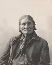 Geronimo, Guyatle, Apache Indianer Alter Mann Halstuch Mantel Hemd Photo S 086