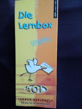 Die Lernbox von AOL gefüllt mit Latein-Karten   siehe Fotos