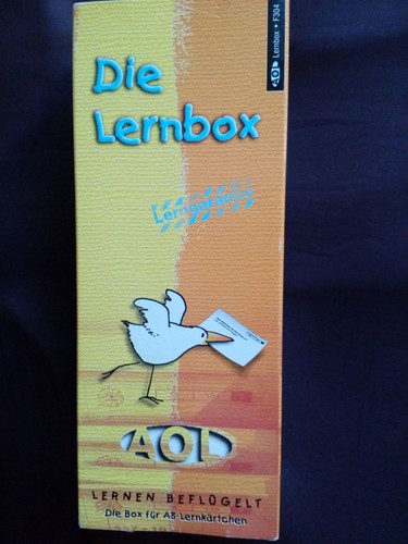 Die lernbox von - aol, gefüllt