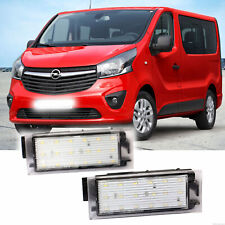 2x LED Kennzeichenleuchte Opel
