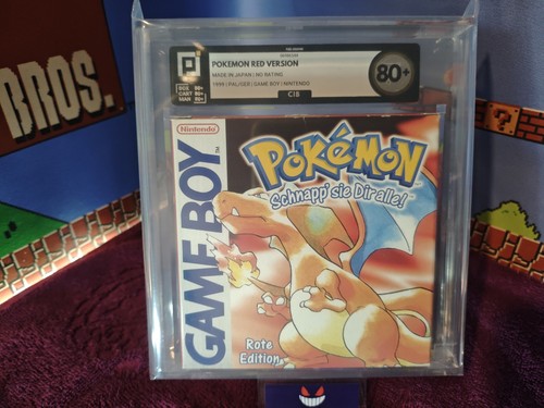 Nintendo pokemon rot cib - rot, 80+