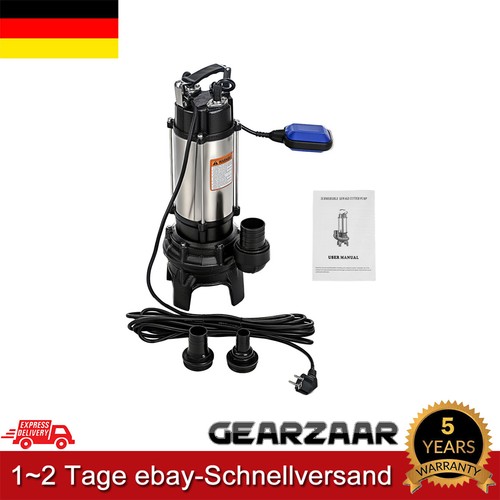 1500w fäkalienpumpe mit - 1500w,
