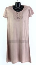 Kleid Gr. 46 Beige Damen