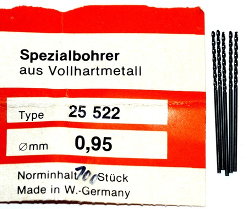 Vollhartmetall - 2x,