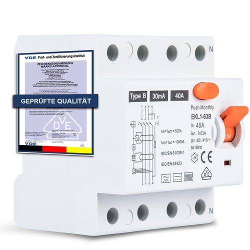 Rcd typ fi - typ-b,