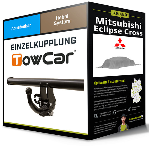 Abnehmbare anhängerkupplung - abnehmbare,