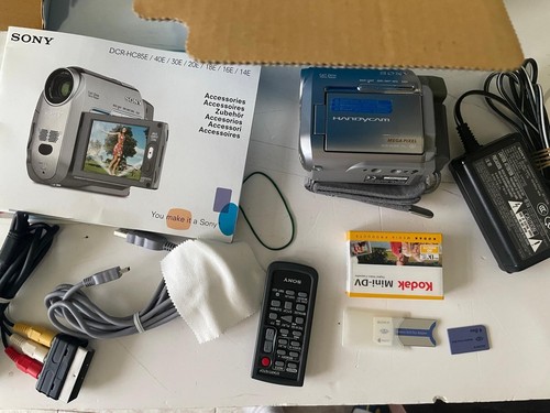 Sony dcr hc40e pal minidv - sony,