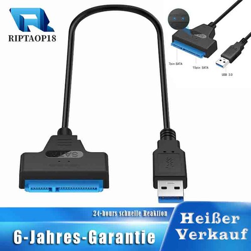 Usb sata adapter kabel - 3.0,