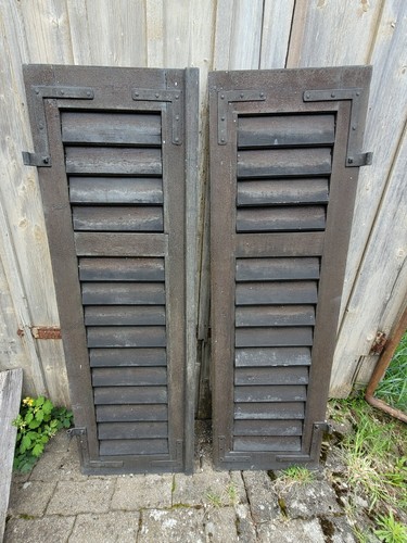 Paar fensterladen holz - fensterladen,