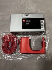 Leica Protektor 18850 C-Lux Leder rot