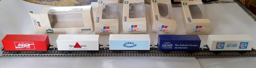 Roco containerwaggon 1 87 - containerwaggon, h0