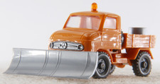 Wiking 1:87 Unimog A.S.S Alt LKW MB 411 Kommunal Schneepflug GK 642/2D CS 483/2C