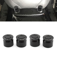 4x Schwarz Sitzbankschraube