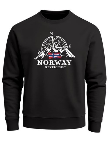 Sweatshirt herren frontprint - sweatshirt,