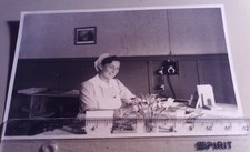 Altes Foto Krankenschwester