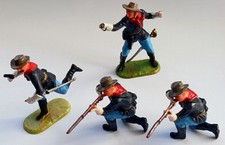 4 Elastolin Figuren - 4x 7