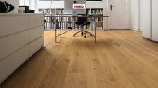 HARO  4000 PARKETT LANDHAUSDIELE EICHE PLAZA XL 24 CM GEOELT GEBÜRSTET 2.WAHL
