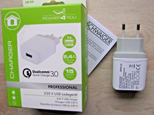 Schwaiger Quick-Charger QC3  Schnell-Ladegerät USB 2.0-2,4 A, 15-24 w, POWER4YOU