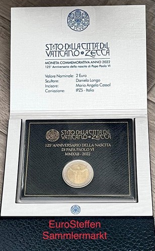 Euro vatikan 2022 - vatikan, geb