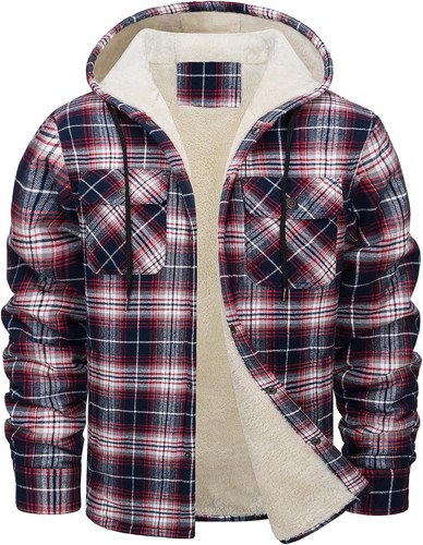 Herren flanell arbeitsjacke - herren,