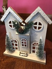 Deko Holzhäuser Hauszeile