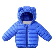 Baby Winter Mantel mit Kapuze Kinder Jacke Langarm Leicht Jacke 6 Monate-6 Jahre