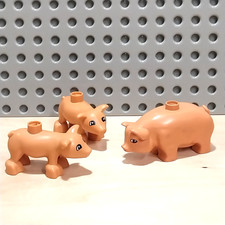 LEGO Duplo Tiere 3 x Schwein