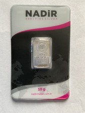 10g Silver Bar Minted Nadir