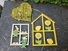 Fenster DEKO Frühling, Sommer, Ostern 3 Stück