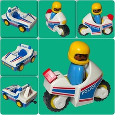 Playmobil 123 Fahrzeuge Auto Boot Motorrad Bus Autos Baustelle Polizei Auswahl #