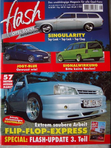 Flash 102 opel kadett - flash,