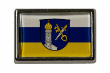 Pin Kirchberg (LK Erding) Flaggenpin Anstecker Anstecknadel Fahne Flagge
